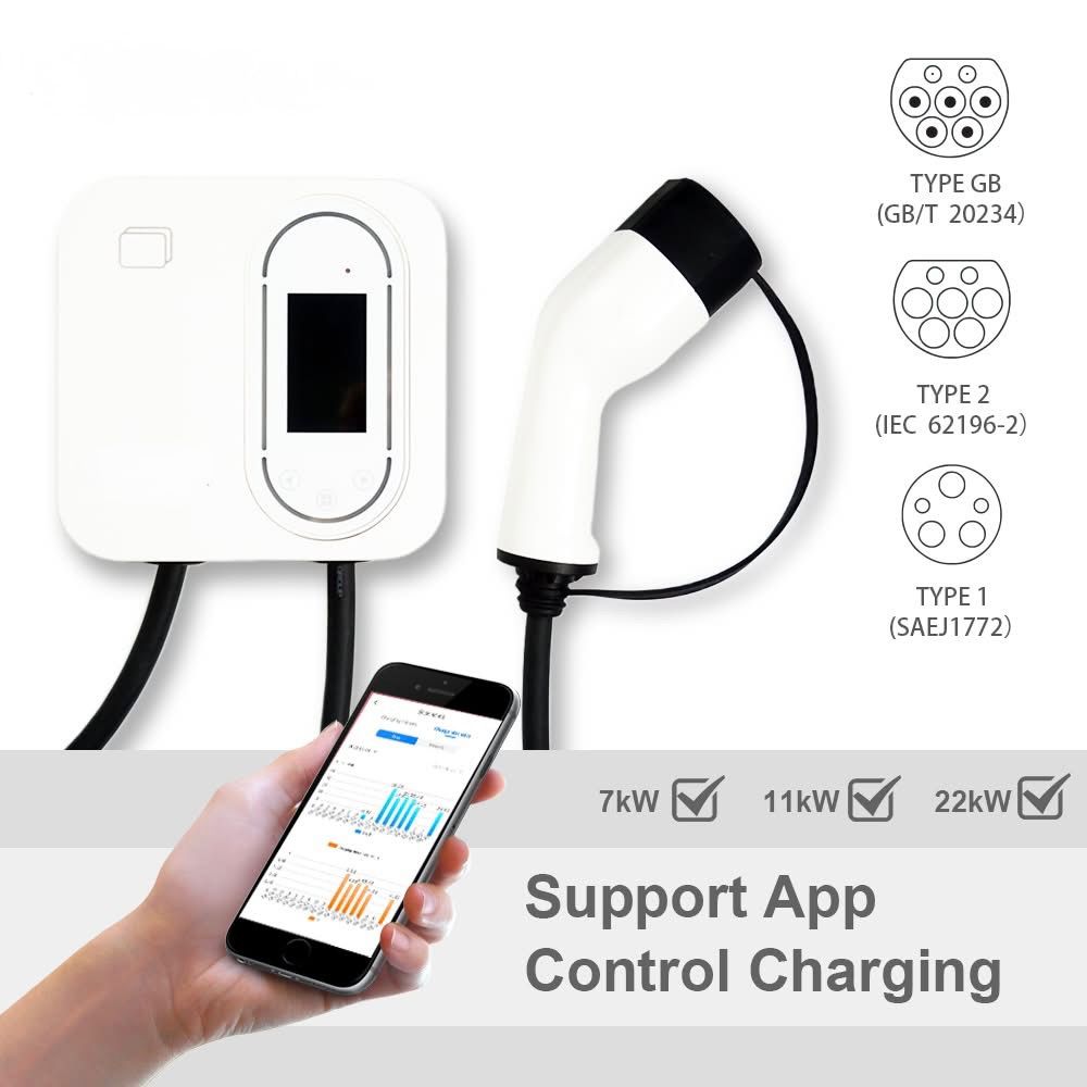 Top Wall box EV charger in UAE
